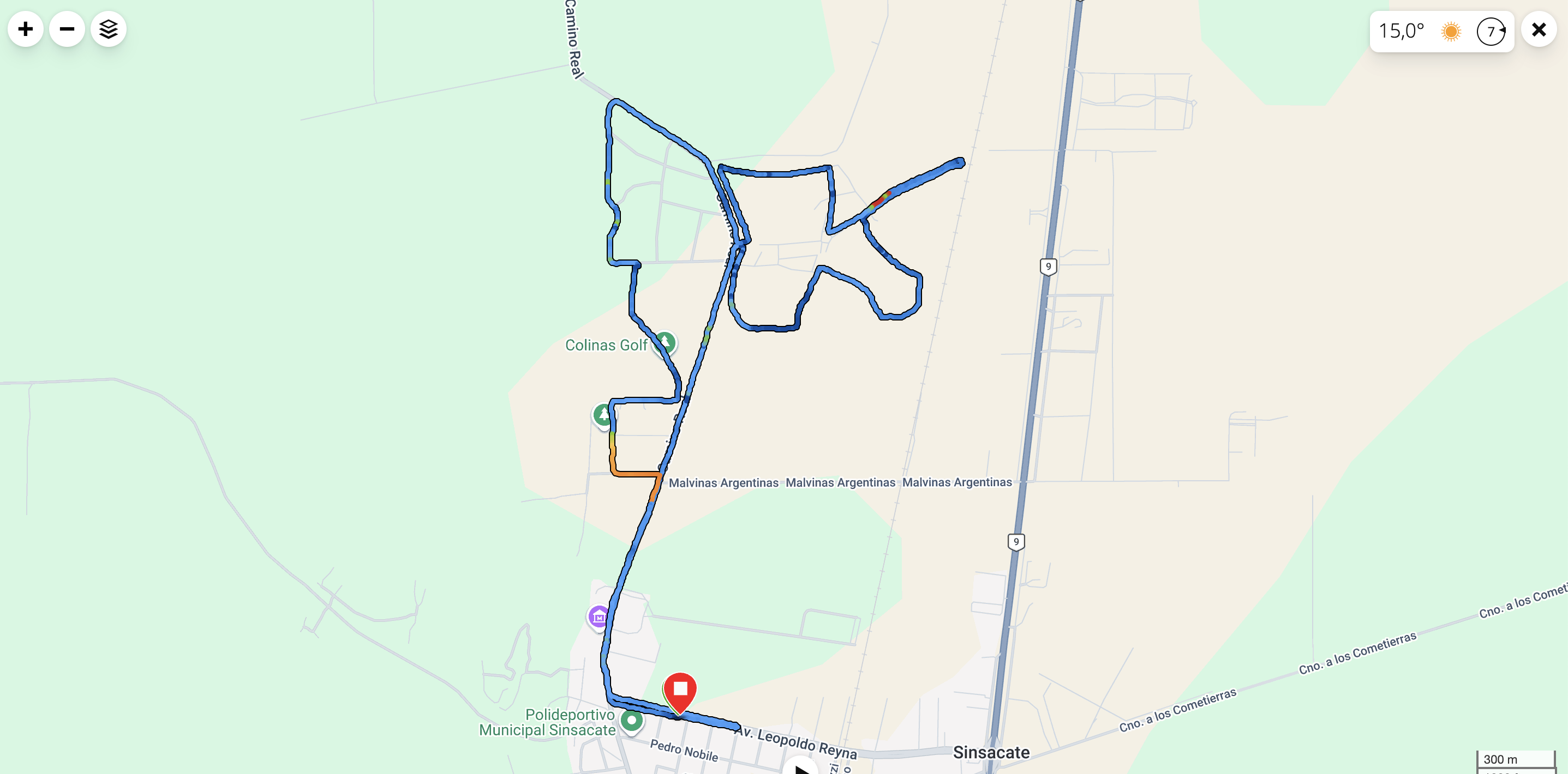 Recorrido 10 km